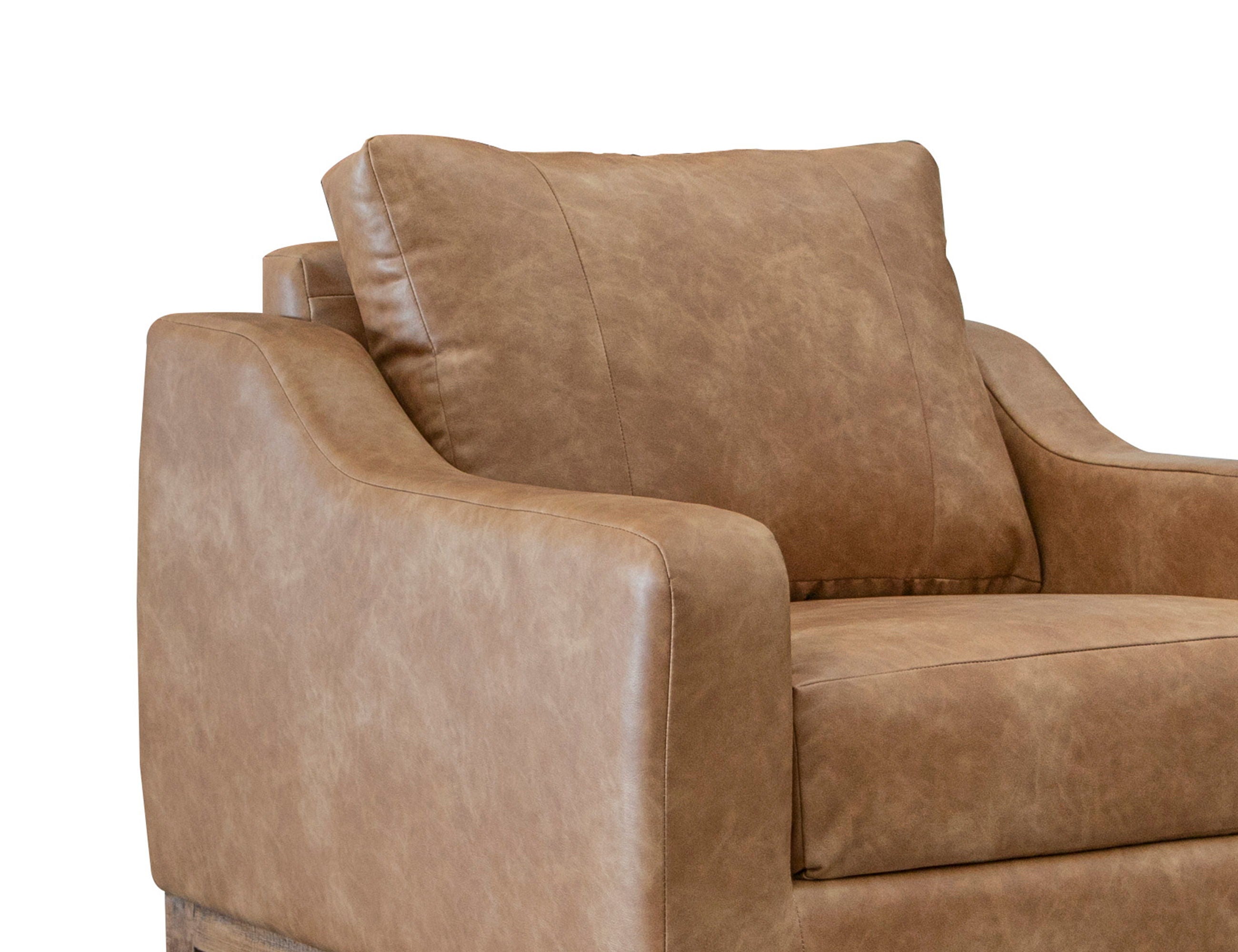 Olivo - Arm Chair - Caramel Color - Premium Arm Chairs from International Furniture Direct - Just $997.50! Shop now at brett interiors