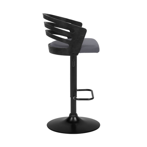 Adele - Bar Stool - Premium Adjustable Height from Armen Living - Just $215! Shop now at brett interiors