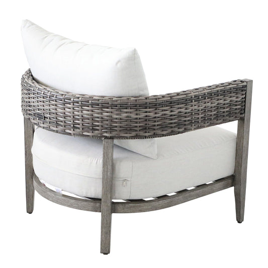 Wicker Club Chair (Set of 2) - Gray - Premium Chair Sets from Gather Craft - Just $1224! Shop now at brett interiors