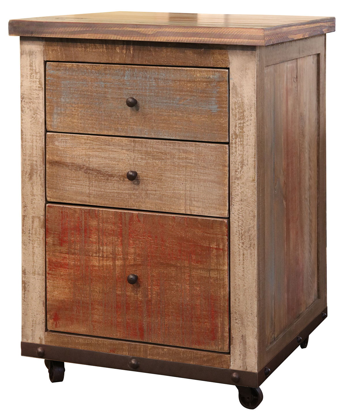 Antique - File - Multicolor - Premium Filing Cabinets from International Furniture Direct - Just $672.50! Shop now at brett interiors