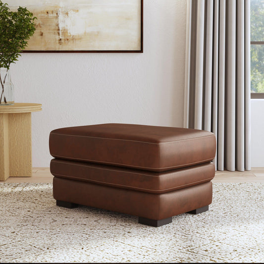 David - Ottoman - Premium Upholstered Ottomans from Flexsteel - Just $750! Shop now at brett interiors