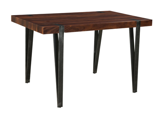 Bradley - Dining Table - Honey Brown / Antique Gunmetal - Premium Dining Tables from Coast2Coast Home - Just $1237.50! Shop now at brett interiors