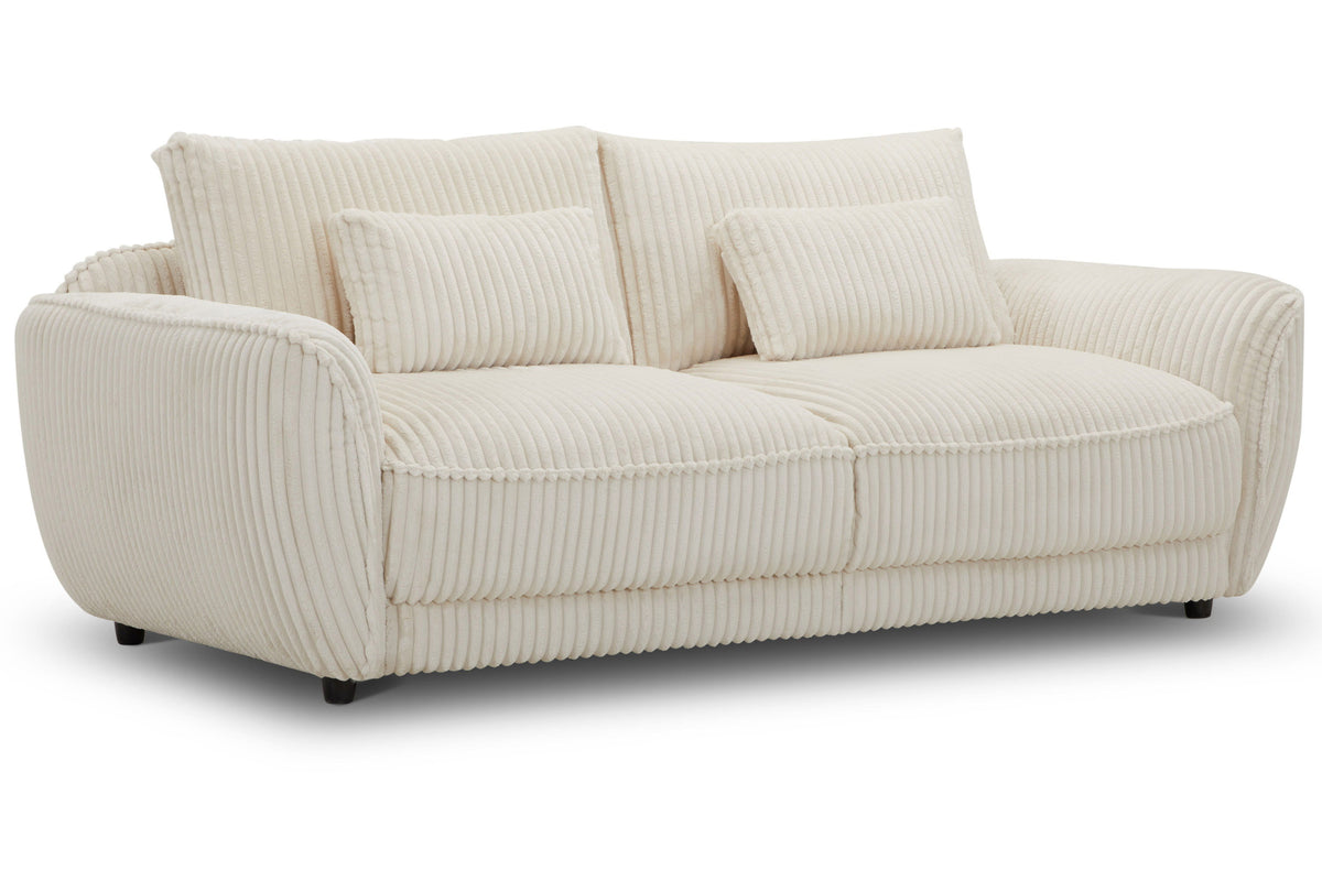 Utopia - 2 Cushion Seat with Lumbar Pillow - Mega Ivory - Premium Stationary Sofas from Parker Living - Just $1572.50! Shop now at brett interiors