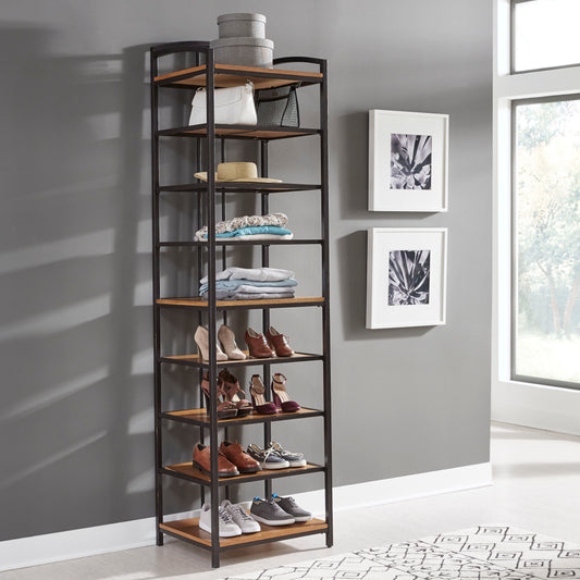 Modern - Craftsman Closet Wall Shelf Unit - Premium Wall Storage Organizers from Homestyles - Just $1692.48! Shop now at brett interiors