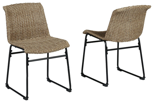 Amaris - Brown / Black - Chair (Set of 2) - Premium Chair Sets from Ashley Furniture - Just $254.10! Shop now at brett interiors