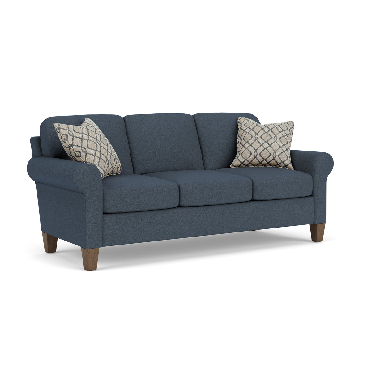 Moxy - Sofa - Blue - Premium Stationary Sofas from Flexsteel - Just $1937.50! Shop now at brett interiors