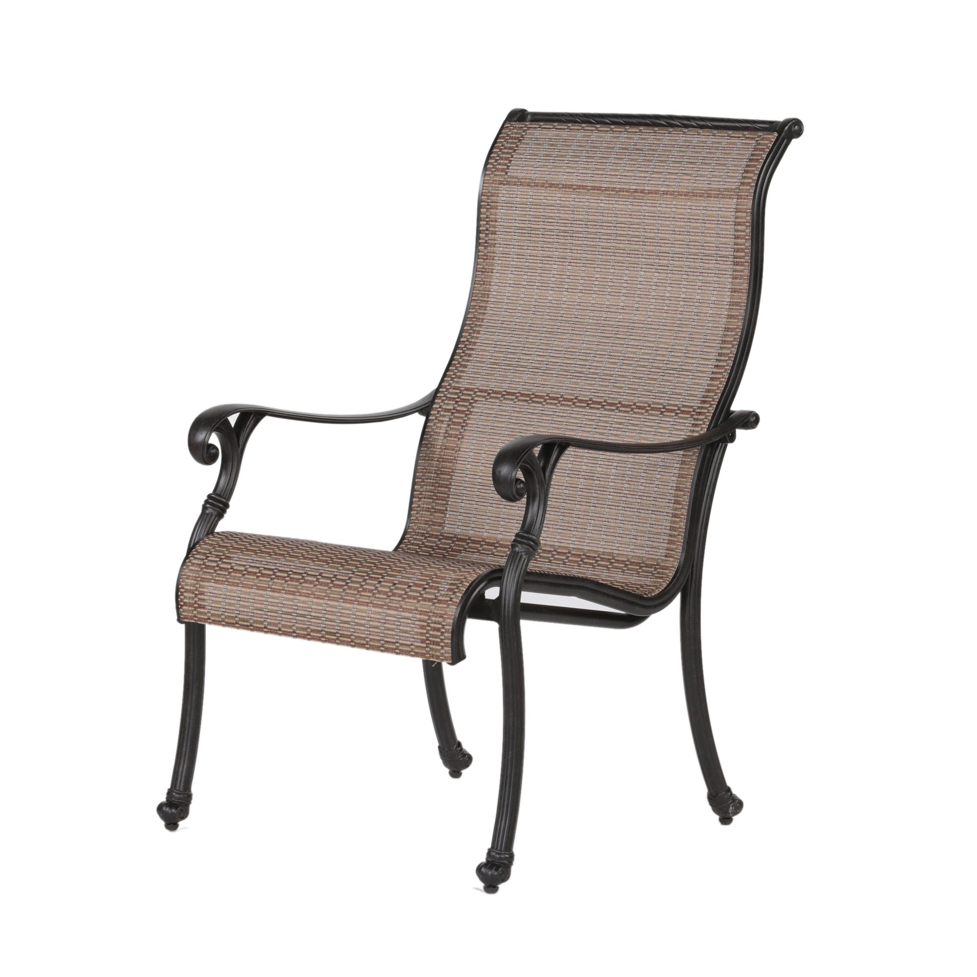 Patio Outdoor Sling Patio Chairs With Aluminum Frame, All-Weather Furniture (Set of 2) - Bronze - Premium Chair Sets from Gather Craft - Just $967! Shop now at brett interiors