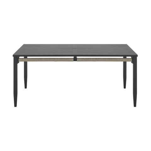 Zella - Rectangular Dining Table - Charcoal / Light Gray - Premium Dining Tables from Armen Living - Just $1312.50! Shop now at brett interiors