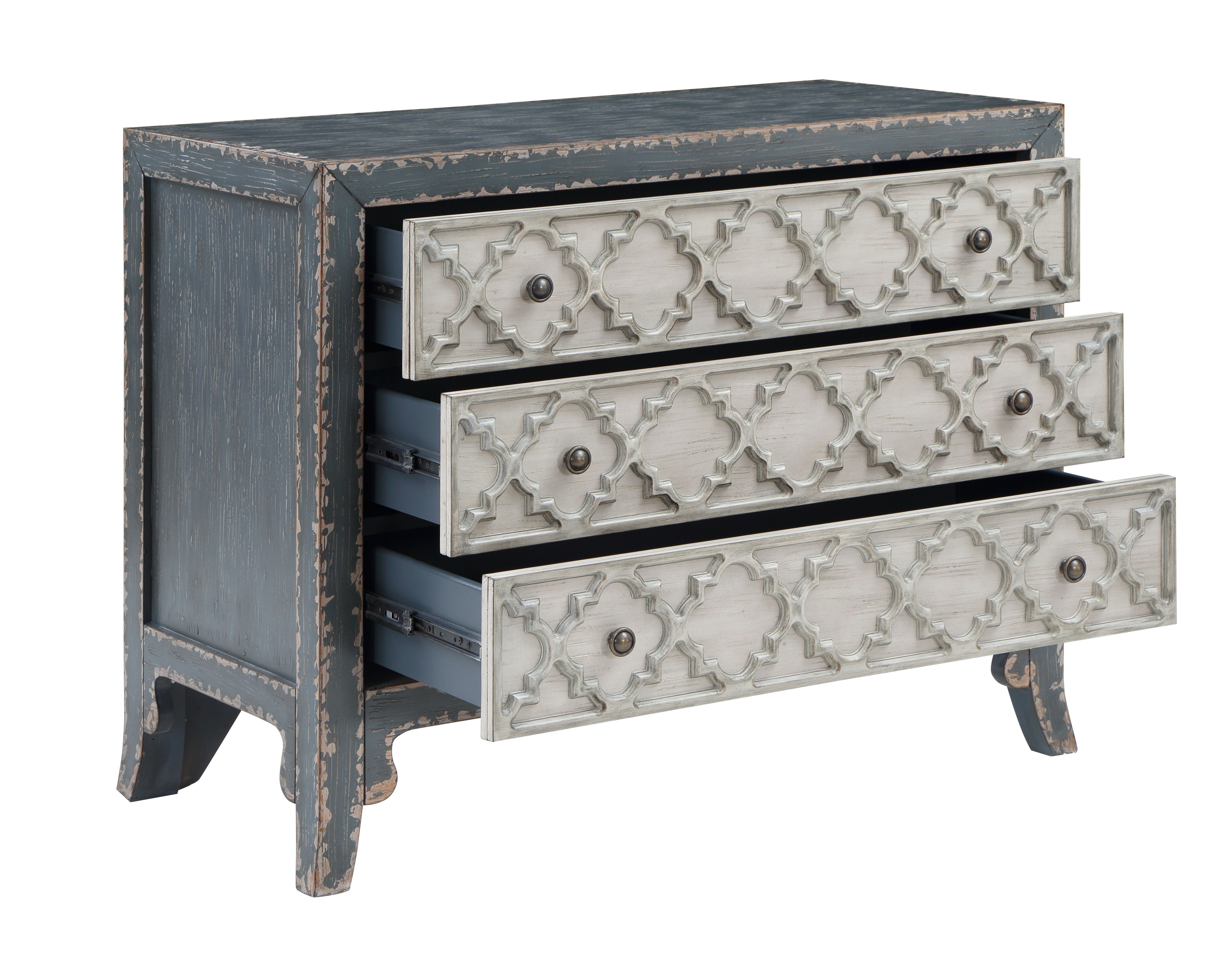 Kailey - Three Drawer Chest - Jacoby Two Tone - Premium Accent Chests from Coast2Coast Home - Just $2475! Shop now at brett interiors