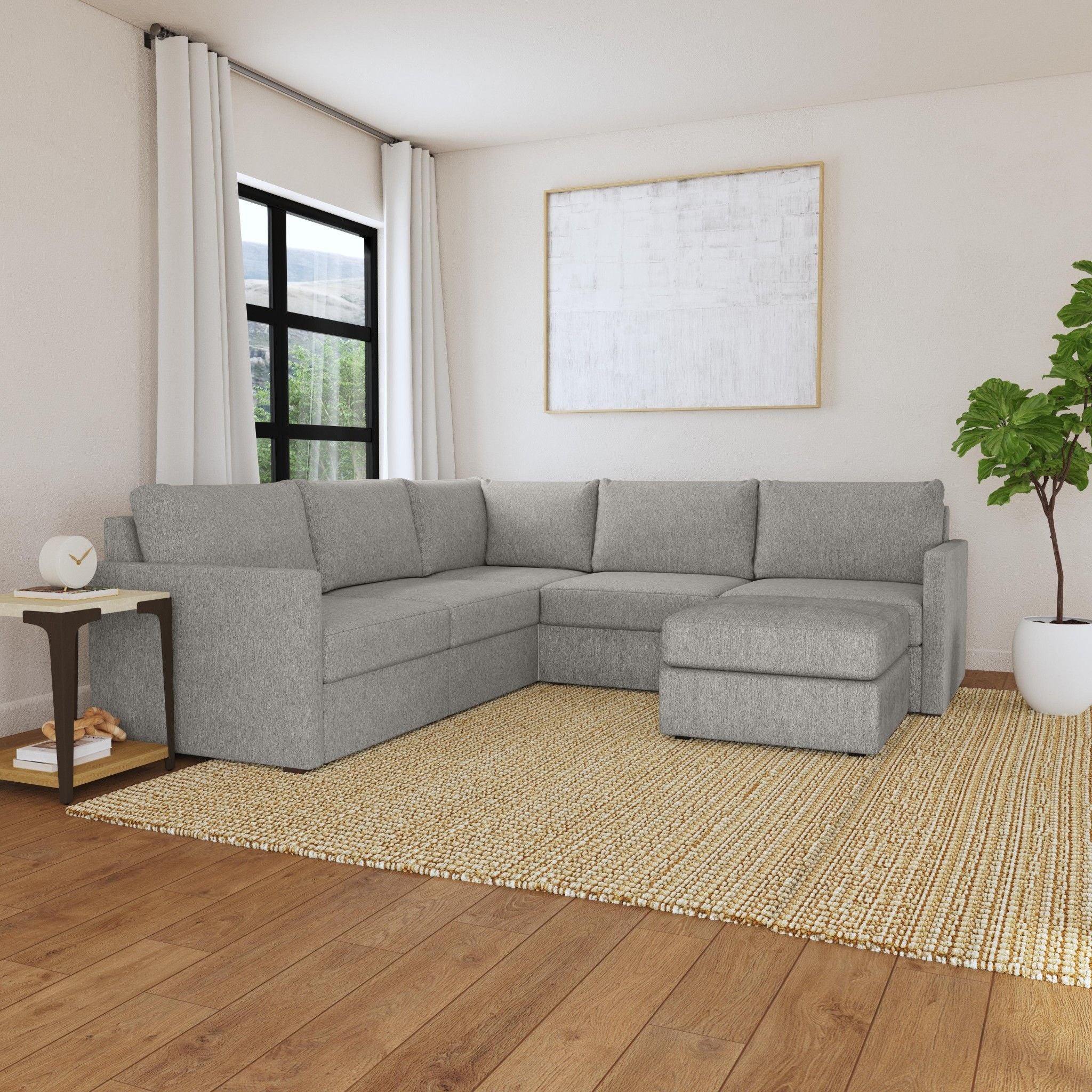 Flex - Sectional, Ottoman Homestyles