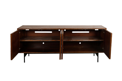 Crossings - Console - Coconut Shell - Premium TV Stands from Parker House - Just $1622.50! Shop now at brett interiors