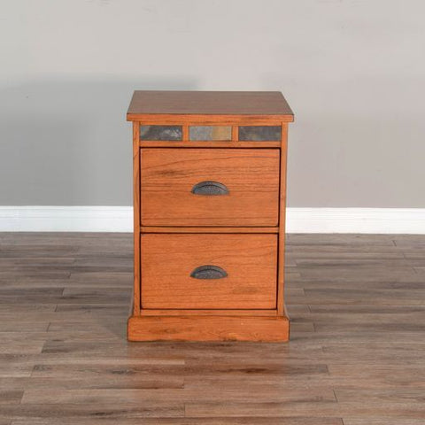 Sedona - Two Drawer File Cabnet - Light Brown - Premium Filing Cabinets from Sunny Designs - Just $482! Shop now at brett interiors