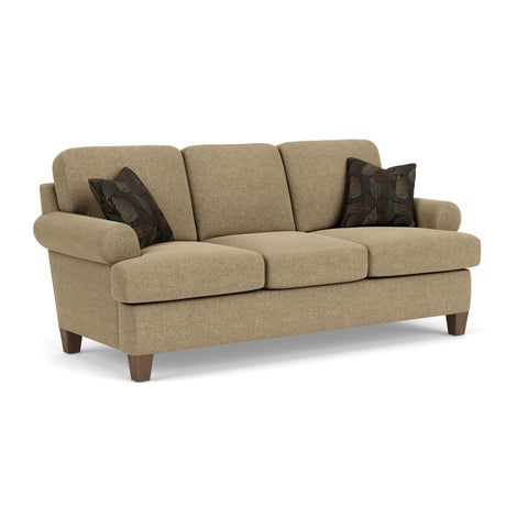 Moxy - Sofa - Gray - Premium Stationary Sofas from Flexsteel - Just $1937.50! Shop now at brett interiors