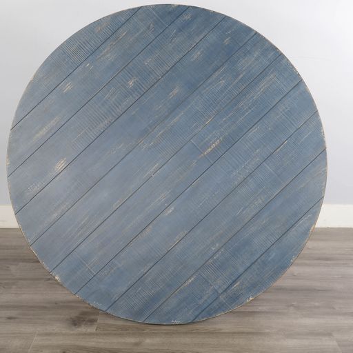 Marina - 54" Round Table - Ocean Blue - Premium Dining Tables from Sunny Designs - Just $657! Shop now at brett interiors