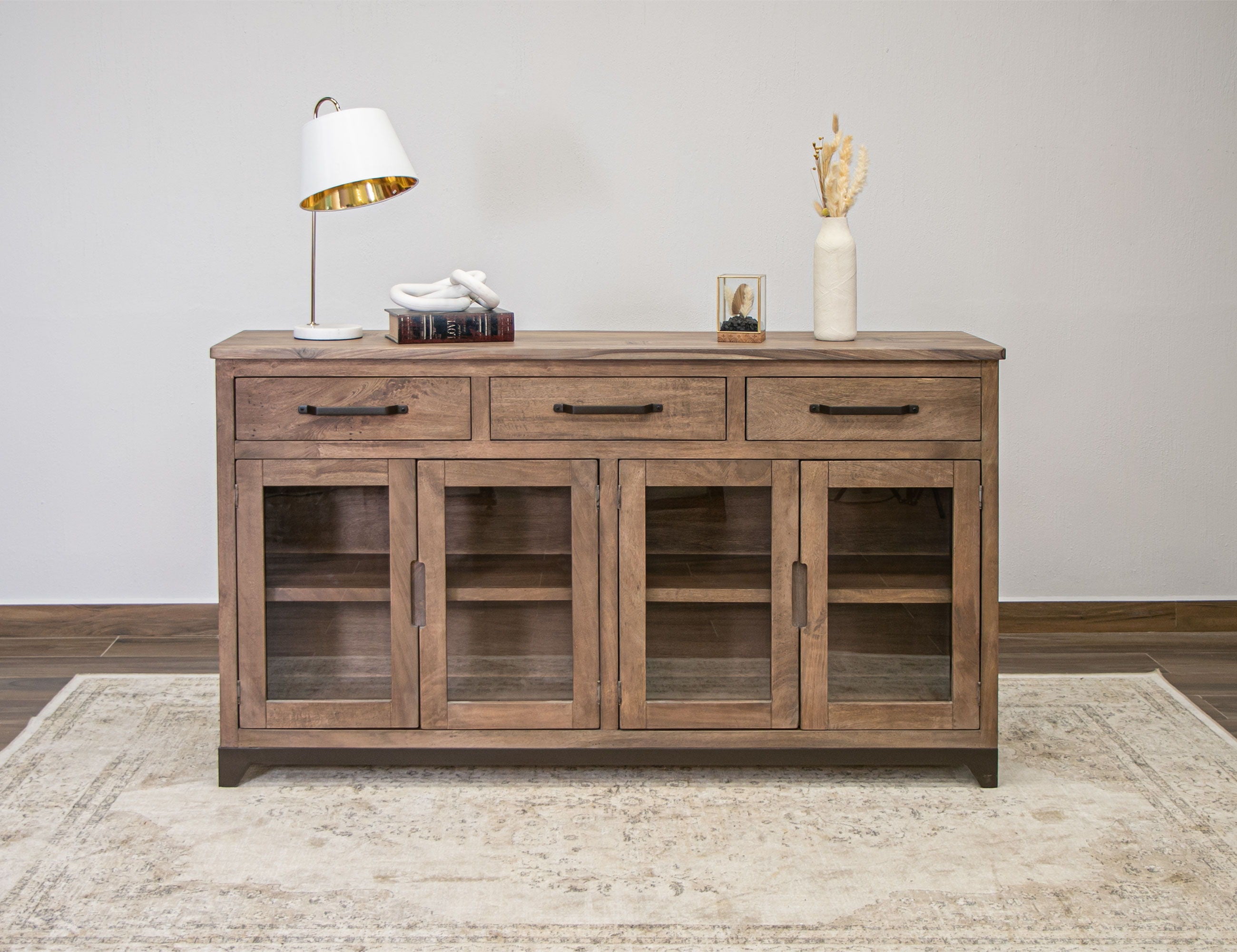 Natural Parota - Console - Brown Cappuccino - Premium TV Stands from International Furniture Direct - Just $1325! Shop now at brett interiors