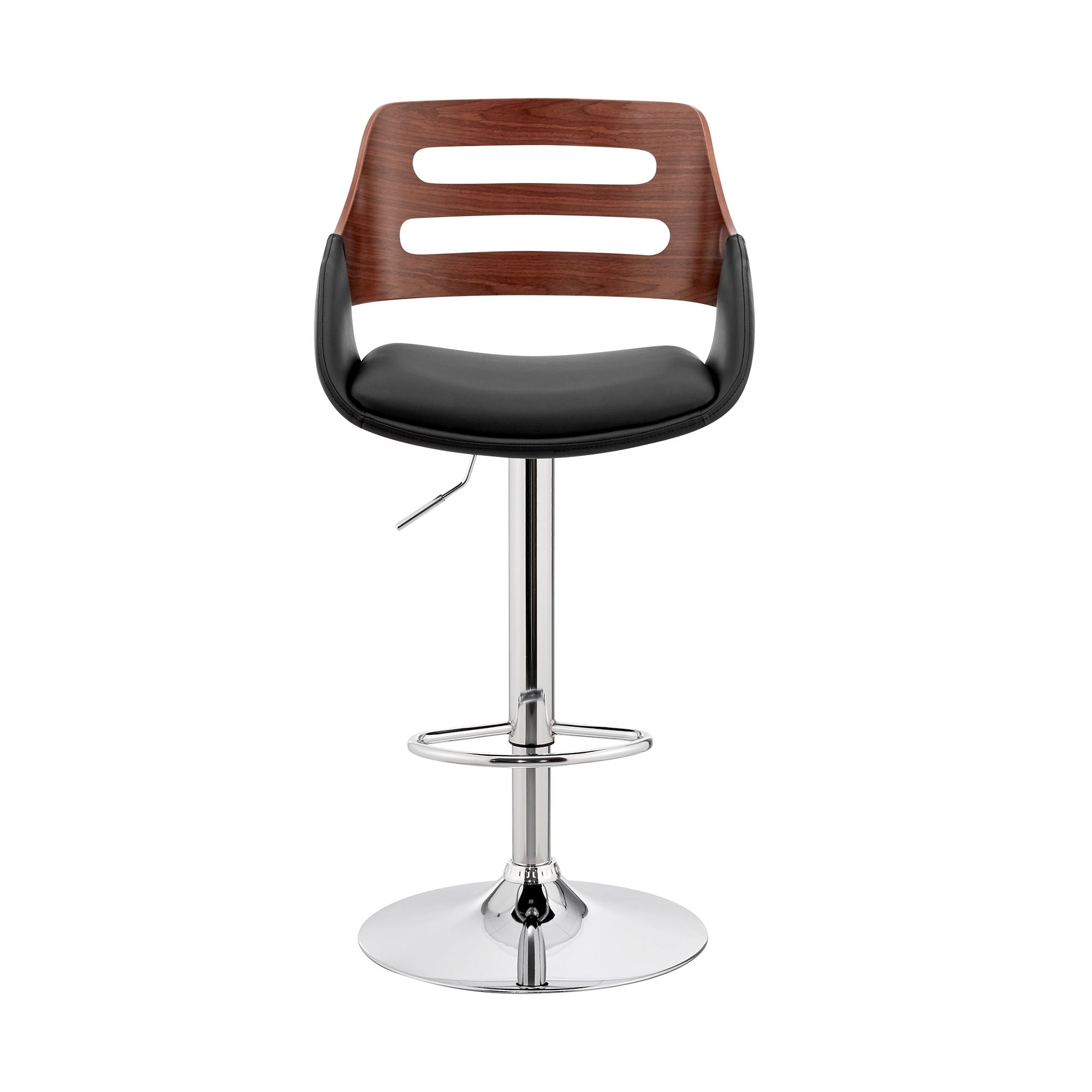 Karter - Adjustable Bar Stool - Premium Adjustable Height from Armen Living - Just $220! Shop now at brett interiors