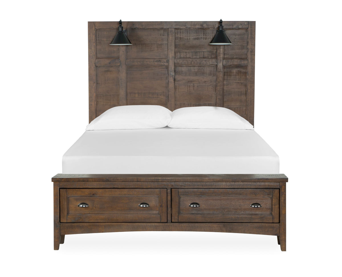 Bay Creek - Complete Lamp Panel Storage Bed - Premium Storage Beds from Magnussen Furniture - Just $2117! Shop now at brett interiors