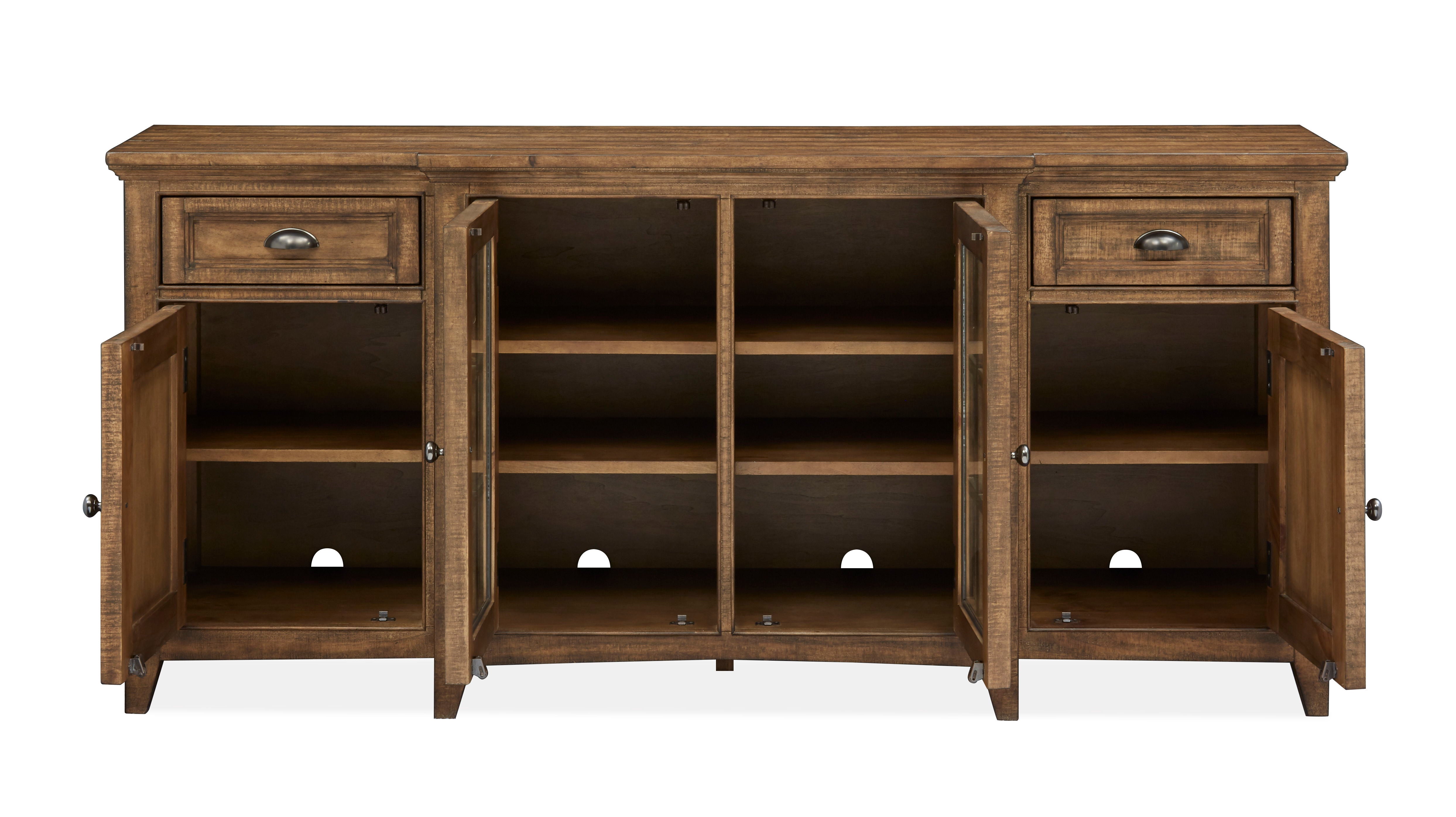 Bay Creek - Entertainment Console - Premium TV Stands from Magnussen Furniture - Just $1609! Shop now at brett interiors