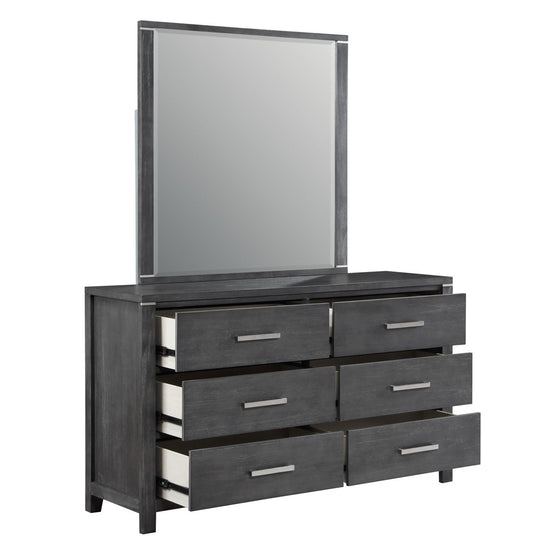 Odessa - Mirror - Charcoal - Premium Bedroom Mirrors from New Classic - Just $137.50! Shop now at brett interiors