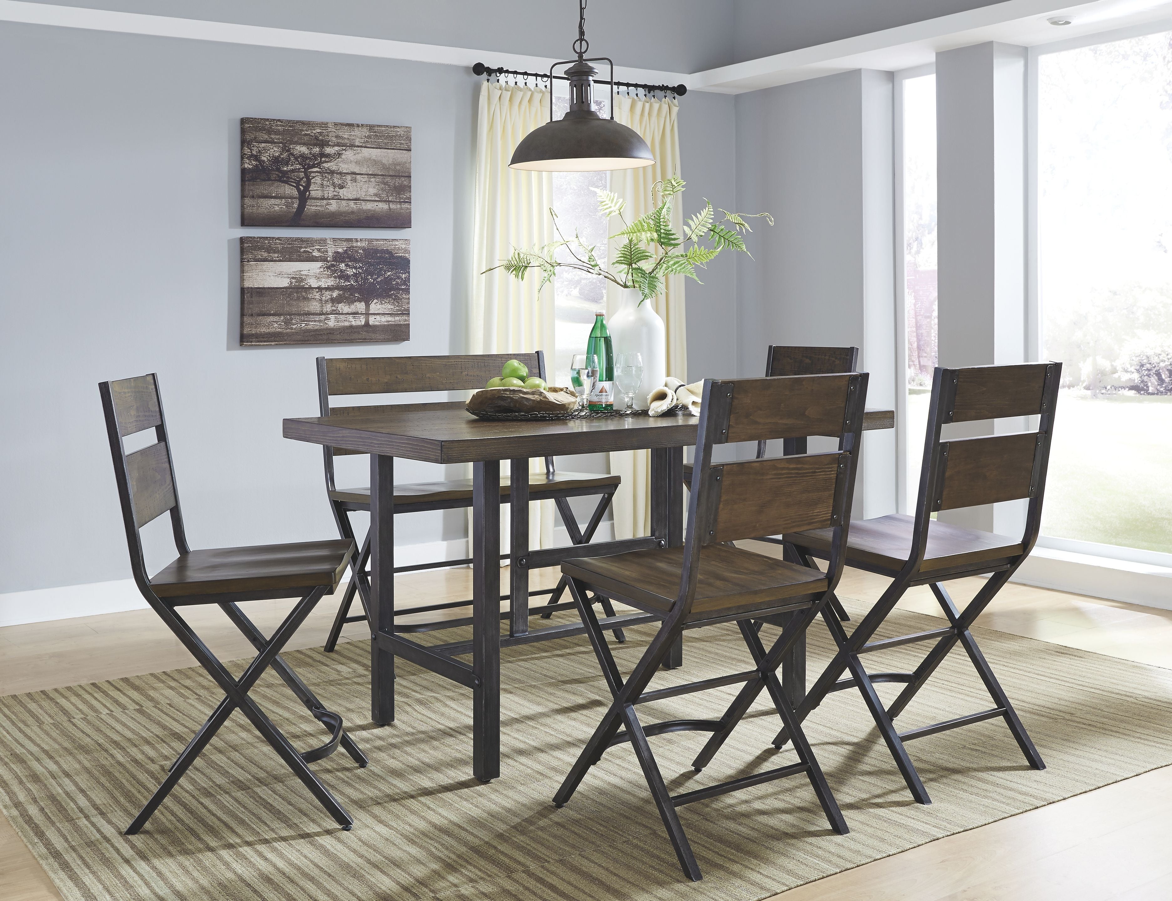 Kavara - Medium Brown - Barstool (Set of 2) - Premium Stool Sets from Signature Design by Ashley® - Just $300.30! Shop now at brett interiors