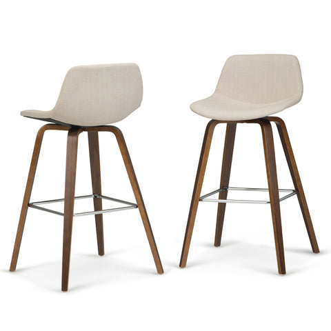 Randolph - Bentwood Counter Height Stool (Set of 2) - Premium Stool Sets from Simpli Home - Just $276! Shop now at brett interiors