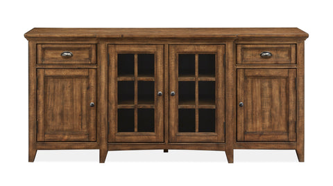 Bay Creek - Entertainment Console - Premium TV Stands from Magnussen Furniture - Just $1609! Shop now at brett interiors