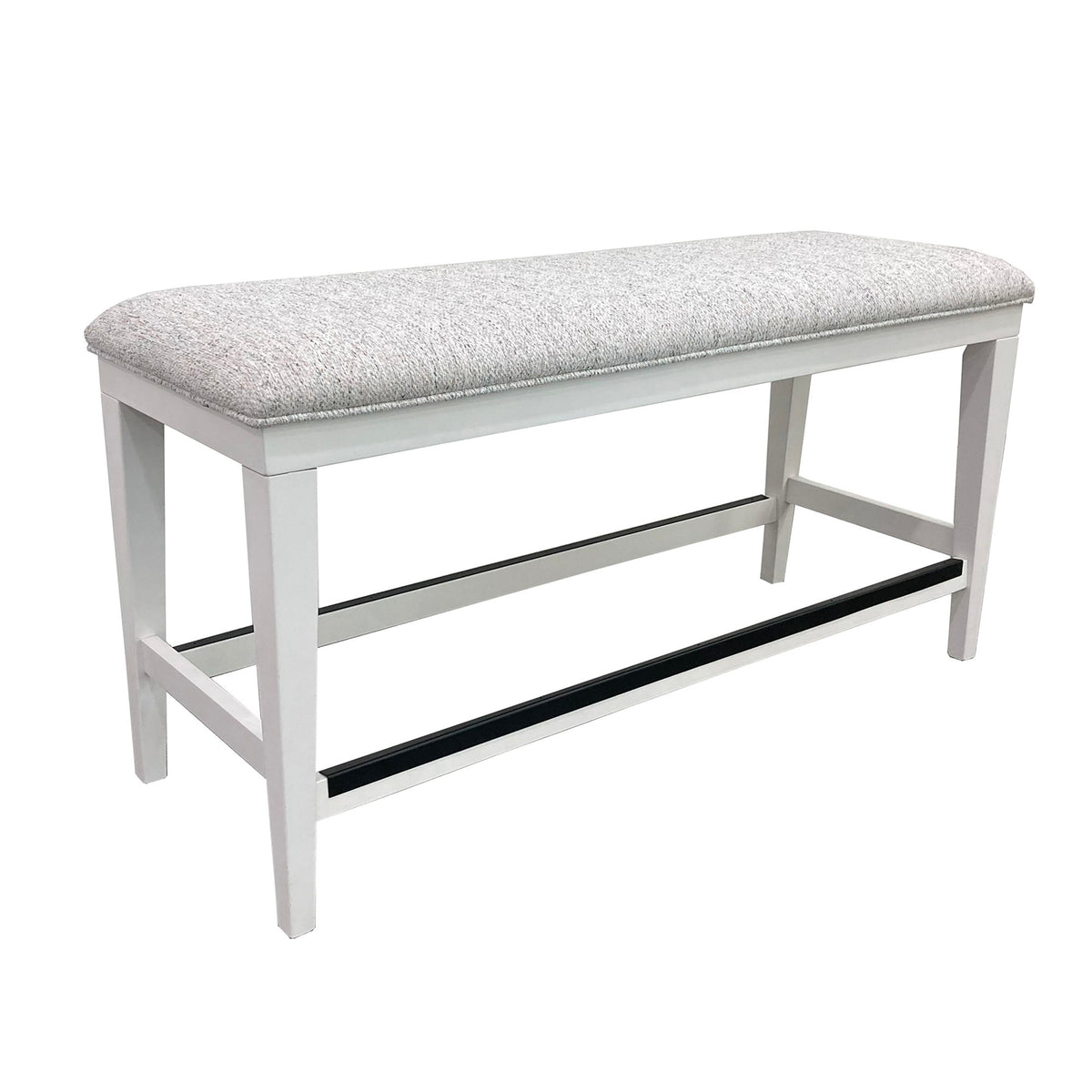 Americana Modern Dining - Upholstered Counter Bench - Cotton - Premium Upholstered Benches from Parker House - Just $237.50! Shop now at brett interiors