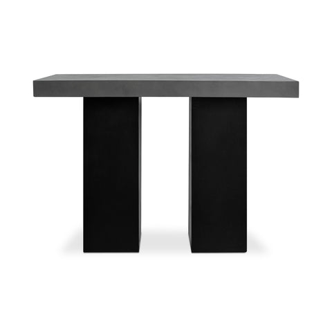 Lithic - Outdoor Bar Table - Black - Premium Bar Tables from Moe's Home Collection - Just $2872.50! Shop now at brett interiors