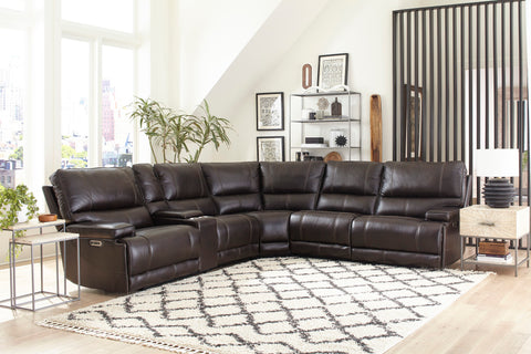 Whitman - 6 Piece Power Reclining Sectional - Premium Reclining Sectionals from Parker Living - Just $5497.50! Shop now at brett interiors