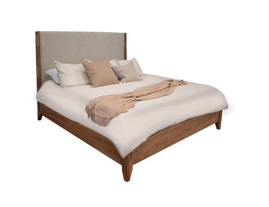 Parota Nova - Upholstered Platform Bed - Premium Platform Beds from International Furniture Direct - Just $1372.50! Shop now at brett interiors