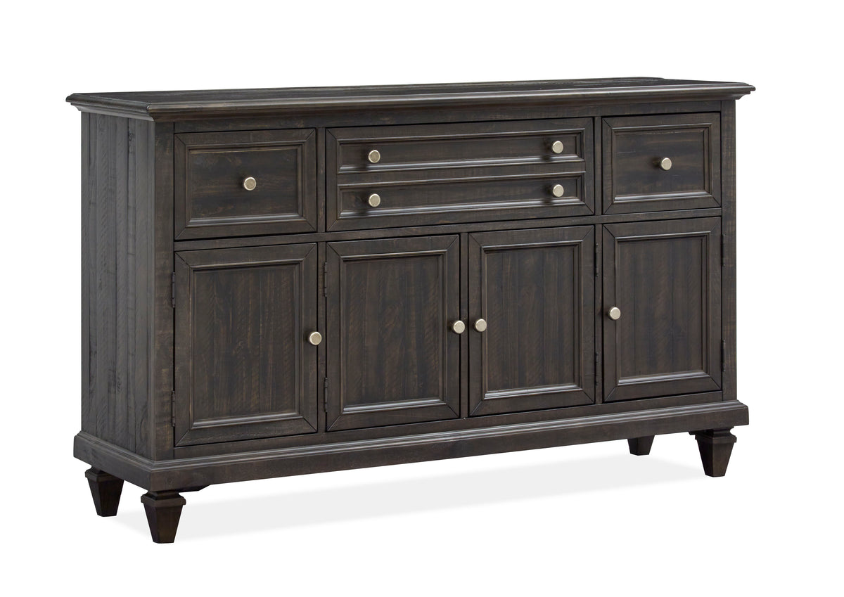 Calistoga - Buffet - Weathered Charcoal - Premium Buffets from Magnussen Furniture - Just $1629! Shop now at brett interiors