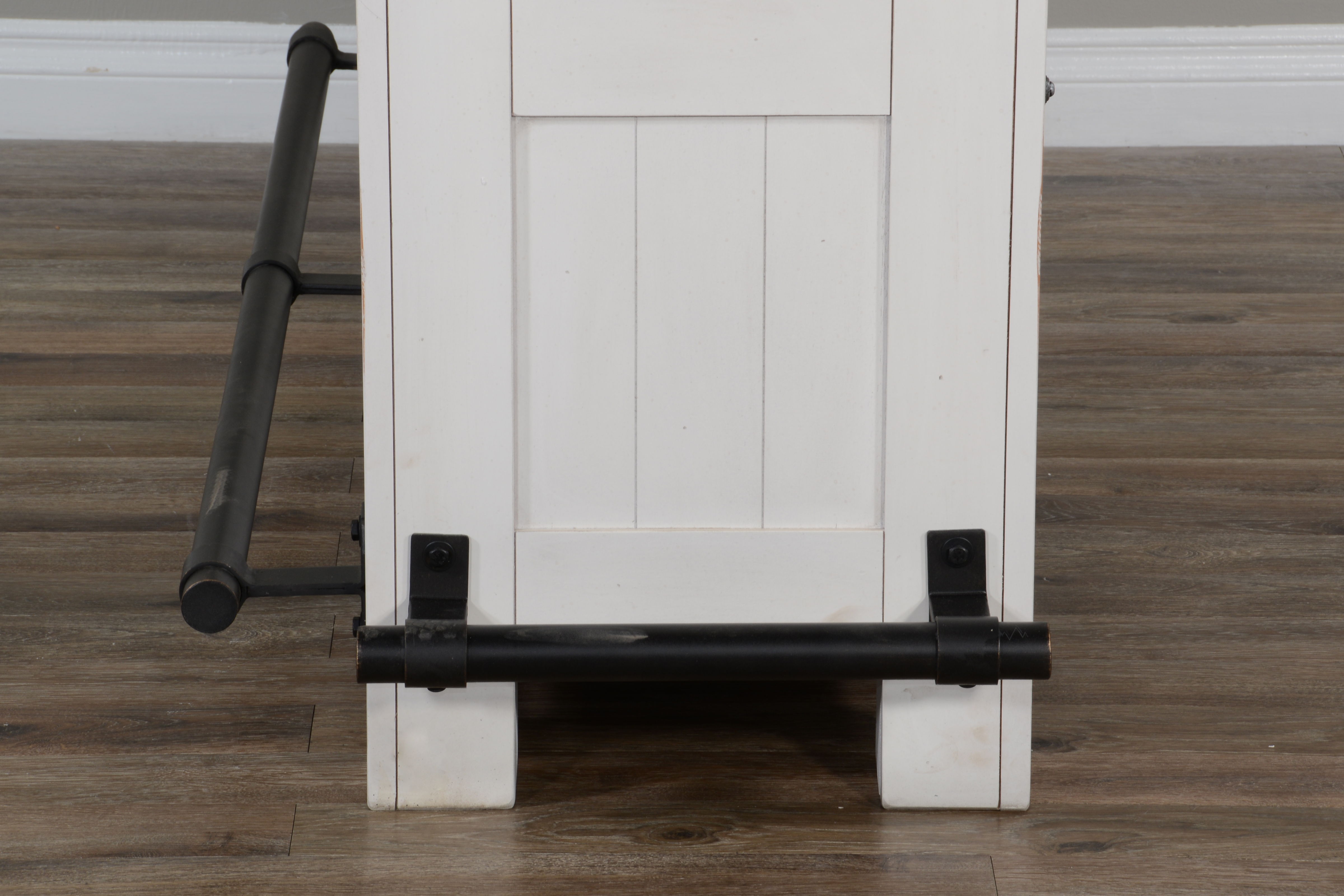 Carriage House - Bar - White / Dark Brown - Premium Bars & Bar Carts from Sunny Designs - Just $1645! Shop now at brett interiors