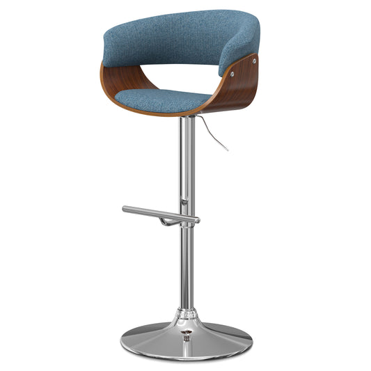 Sheldon - Adjustable Swivel Bar Stool - Premium Bar Height (28"-30") from Simpli Home - Just $212! Shop now at brett interiors