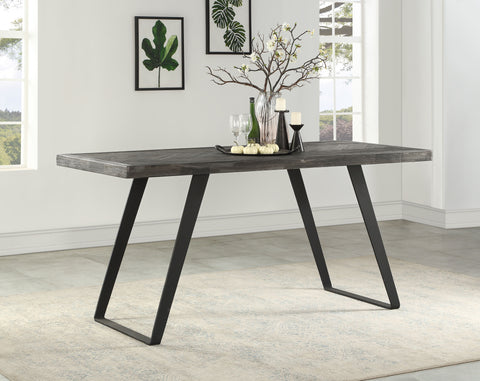 Aspen Court - Counter Height Dining Table - Herringbone - Premium Dining Tables from Coast2Coast Home - Just $3712.50! Shop now at brett interiors