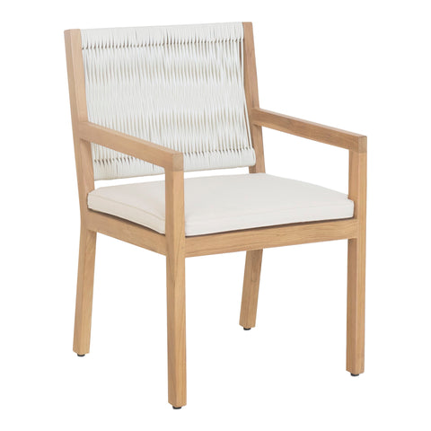 Luce - Outdoor Dining Chair - Beige - Premium Dining Chairs from Moe's Home Collection - Just $1697.50! Shop now at brett interiors