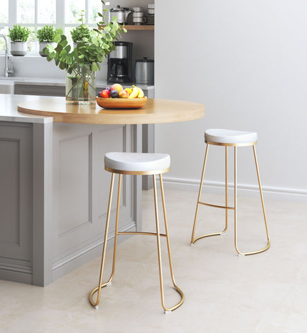 Bree - Barstool (Set of 2) - Premium Stool Sets from Zuo Modern - Just $1900! Shop now at brett interiors