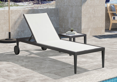 Nizuc - Outdoor Chaise Lounge Chair - Premium Chaises from Meridian Furniture - Just $700! Shop now at brett interiors