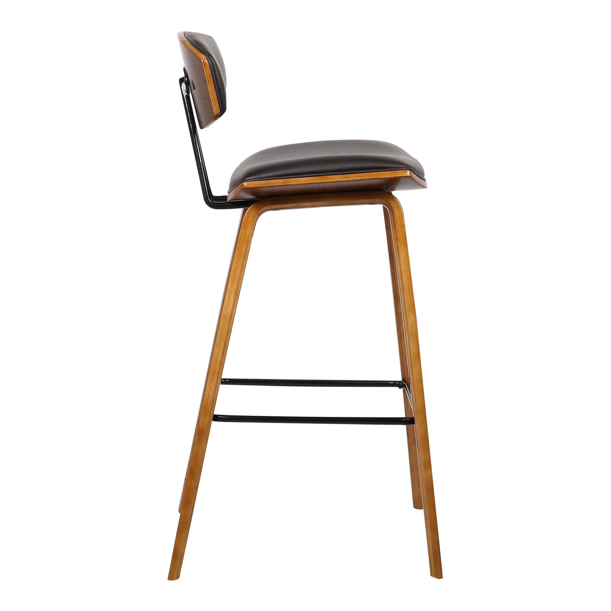 Fox - Mid-Century Bar Stool - Premium Counter Height (24"-27") from Armen Living - Just $202.50! Shop now at brett interiors