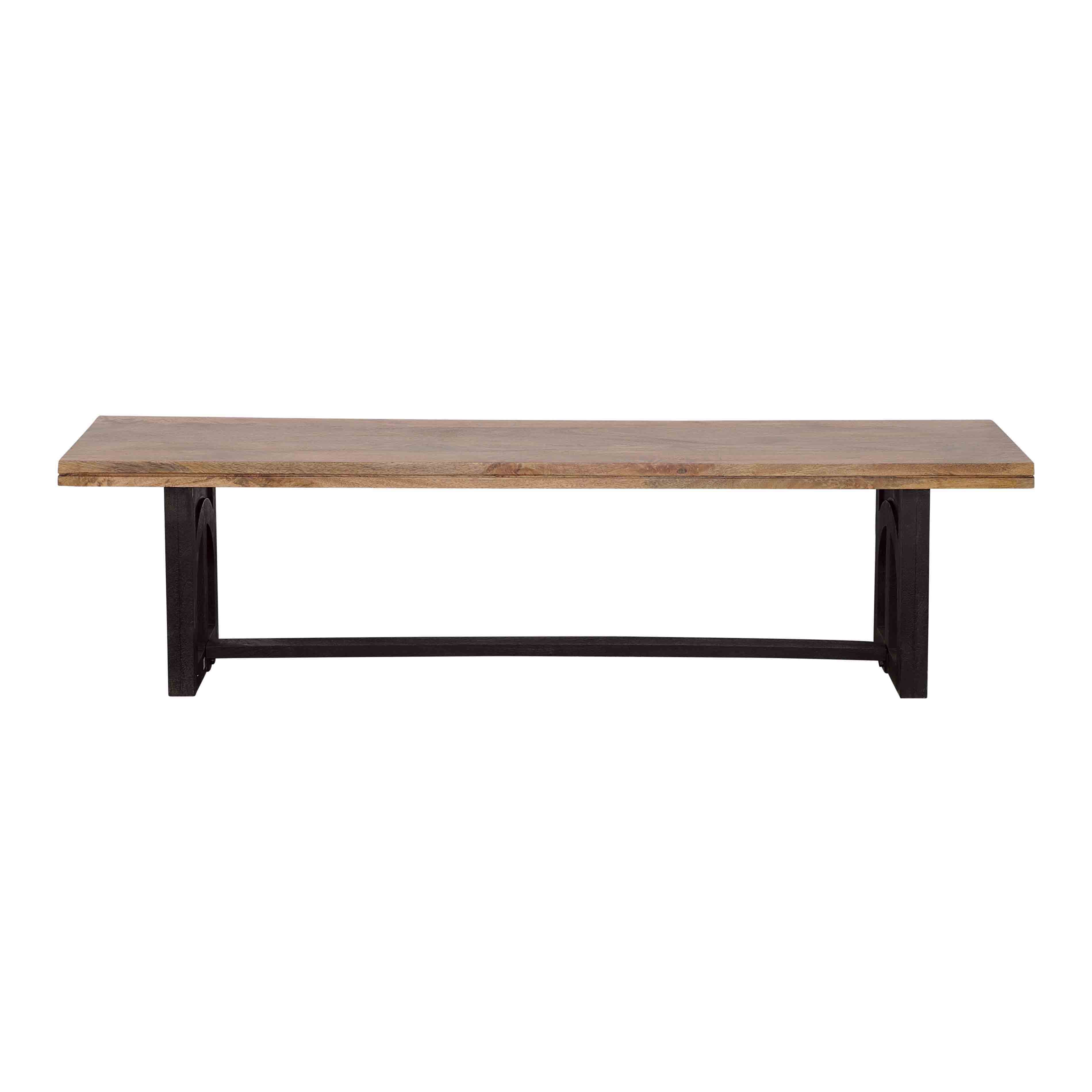 Gateway - Dining Bench - Natural / Nightshade Black - Premium Dining Benches from Coast2Coast Home - Just $1732.50! Shop now at brett interiors