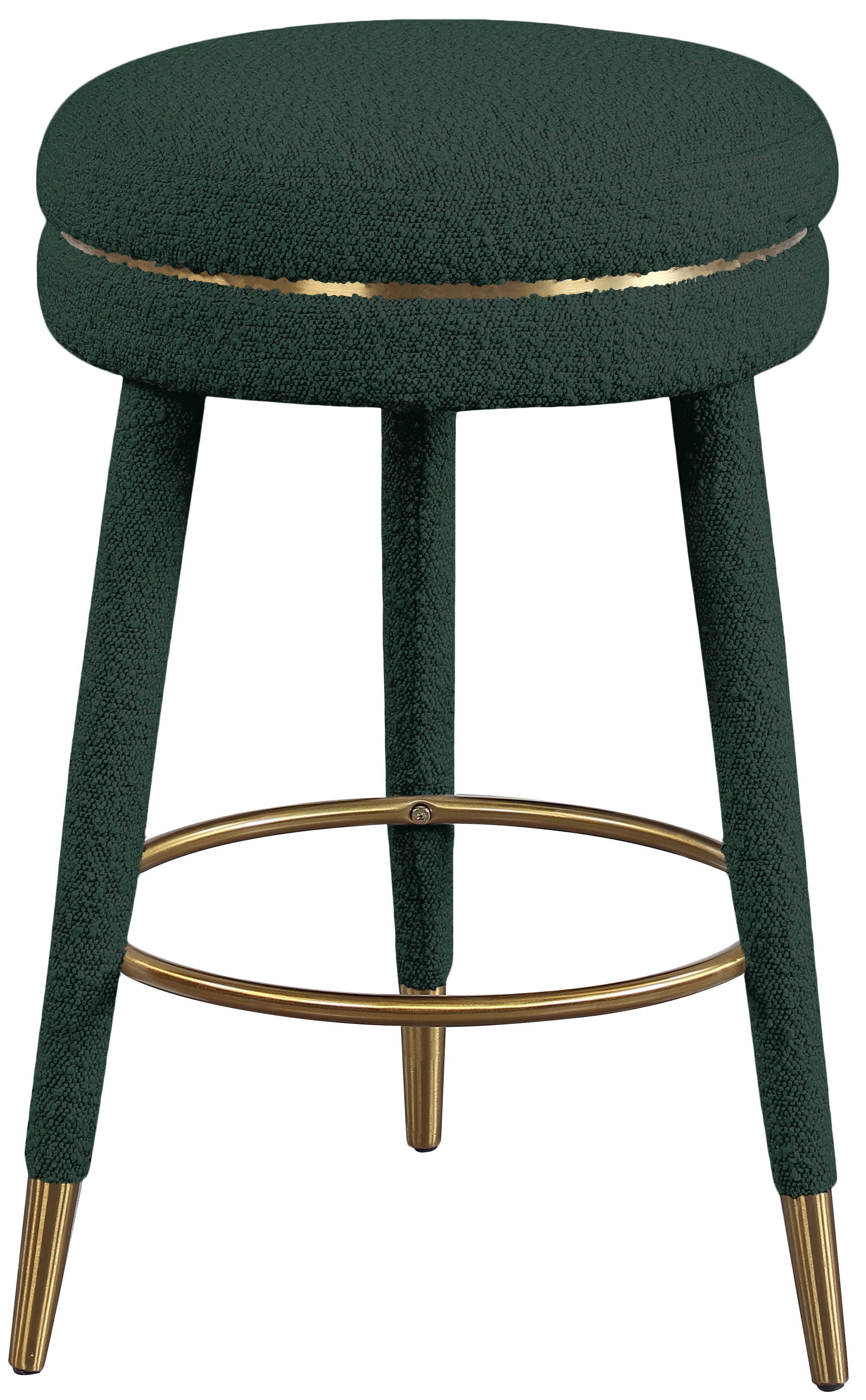 Coral - Counter Stool - Green - Premium Counter Height (24"-27") from Meridian Furniture - Just $362.50! Shop now at brett interiors