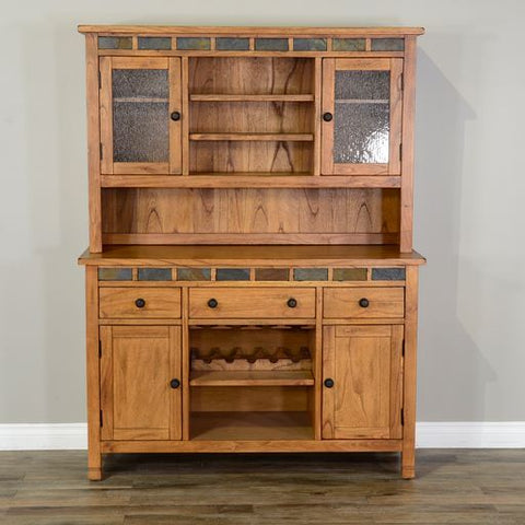 Sedona - Hutch - Rustic Oak - Premium Hutches from Sunny Designs - Just $693! Shop now at brett interiors