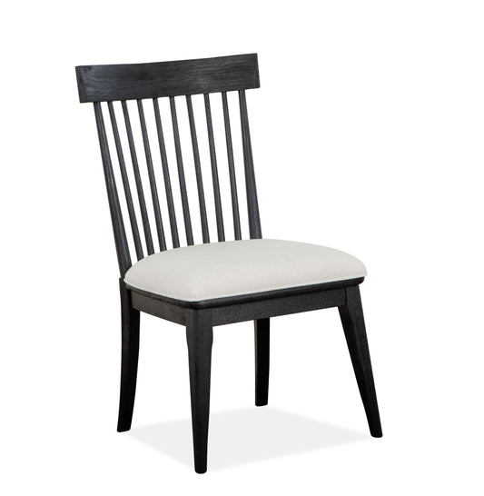 Harper Springs - Dining Side Chair With Upholstered Seat&Windsor Back (Set of 2) - Silo White - Premium Chair Sets from Magnussen Furniture - Just $580! Shop now at brett interiors