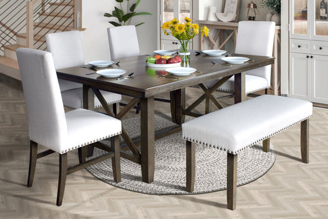 Julius - Rectangle Dining Table - Walnut - Premium Dining Tables from New Classic - Just $347.50! Shop now at brett interiors