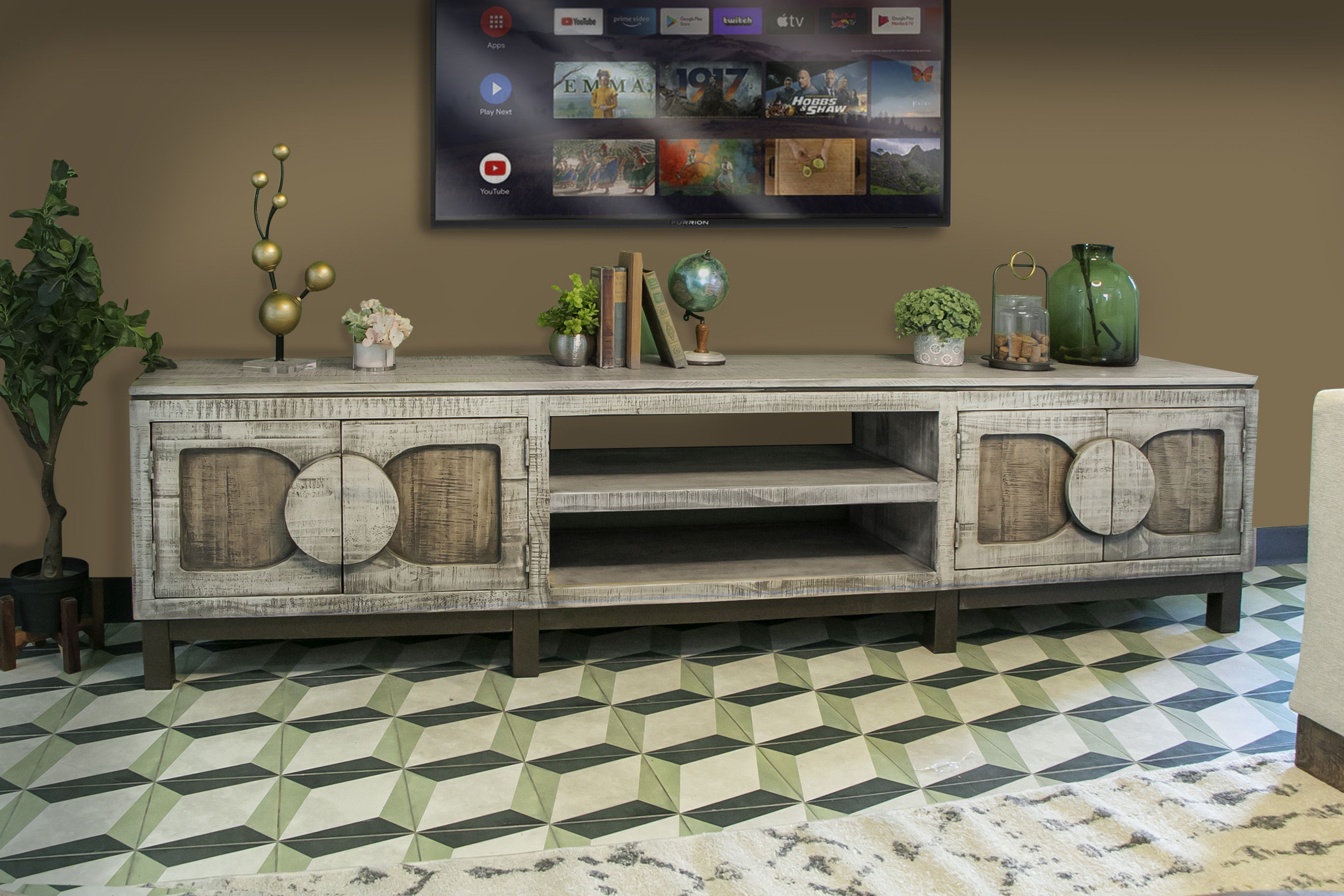 Cosala - TV Stand - Premium TV Stands from International Furniture Direct - Just $1150! Shop now at brett interiors