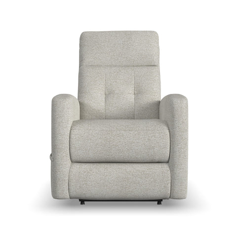 Charlotte - Power Recliner With Power Headrest & Lumbar - Gray - Premium Reclining Chairs from Flexsteel - Just $1875! Shop now at brett interiors