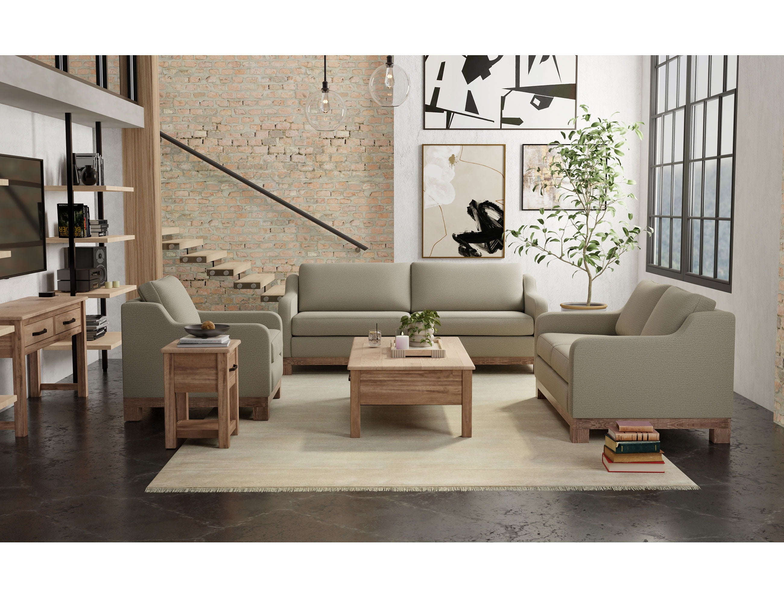 Samba - Fabric Loveseat - Premium Stationary Loveseats from International Furniture Direct - Just $1312.50! Shop now at brett interiors