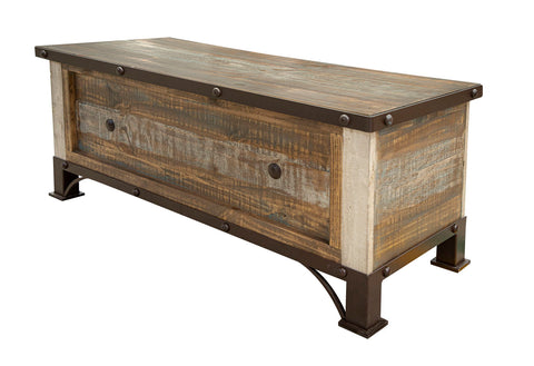 Antique - Trunk - Multicolor - Premium Trunks from International Furniture Direct - Just $485! Shop now at brett interiors