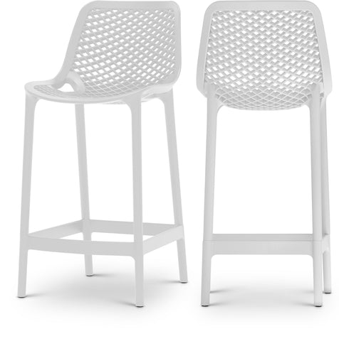 Mykonos - Outdoor Patio Stool Set - Premium Stool Sets from Meridian Furniture - Just $750! Shop now at brett interiors