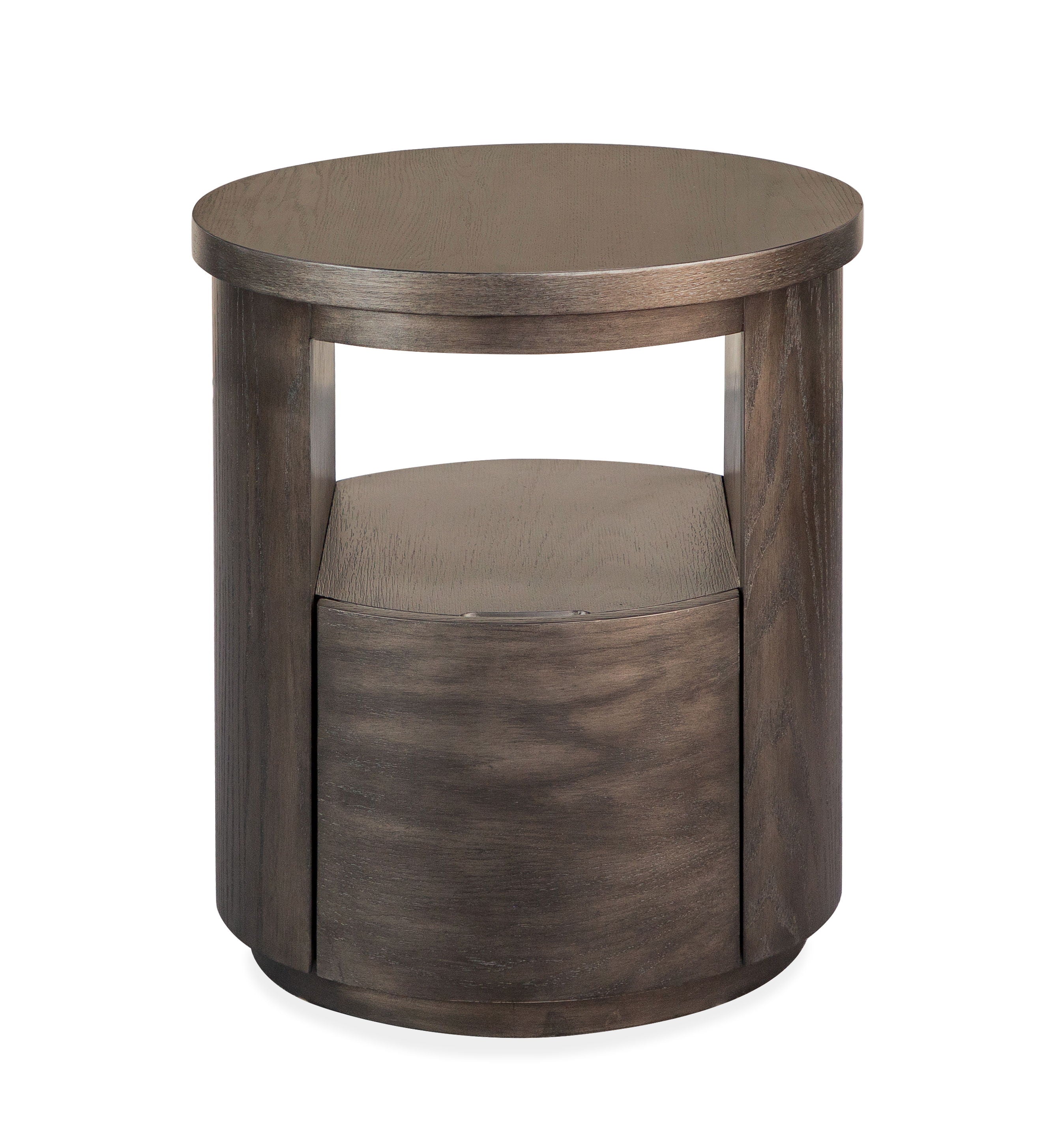 Bosley - Round End Table - Coffee Bean - Premium End Tables from Magnussen Furniture - Just $625! Shop now at brett interiors