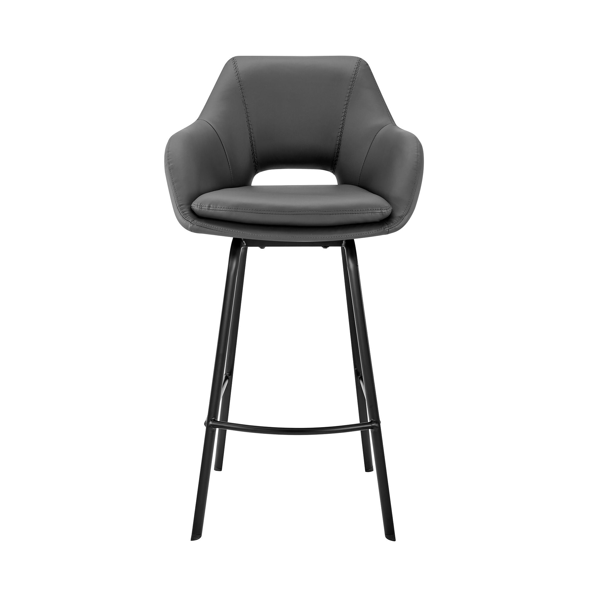 Aura - Swivel Stool - Premium Counter Height (24"-27") from Armen Living - Just $330! Shop now at brett interiors